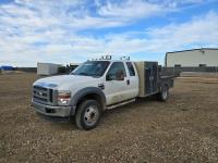 2009 Ford F450 Dually Extended Cab Flat Deck Truck