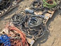 Qty of Air Hoses w/ Trailer Cords and Fuel Lines