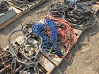 Qty of Trailer Cords w/ Fuel Lines and Extension Cord