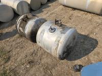 (2) Peterbilt 26 Inch X 25 Inch Fuel Tanks