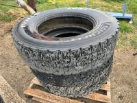 (3) 11R24.5 Tires