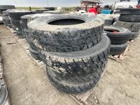 (4) 12R24.5 Tires