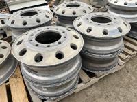 (8) 22.5 Aluminum Rims