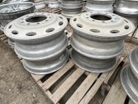 (4) 24.5 Aluminum Rims