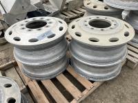 (4) 24.5 Aluminum Rims