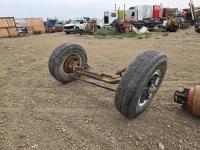 Steering Axle w/ Wheels