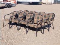 Qty of (12) Cloth Covered Chairs