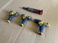 Qty of Dewalt Cordless Tools