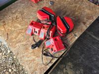 Qty of Milwaukee M12/M18 Chargers