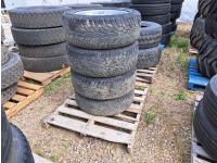 (4) 6 Hole GMC 275/55R20 Tires and Rims