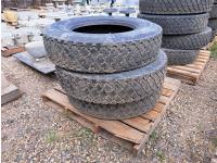 (3) 11R24.5 Tires