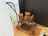 Vintage Baby Stroller and (2) Beams