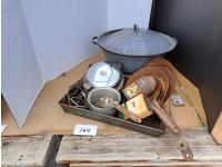 Vintage Enamel and Kitchen Ware Collection