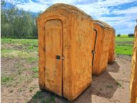 (3) Insulated Porta Potties