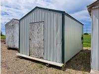 12 Ft X 16 Ft Tin Sided, Insulated Shed