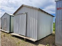 12 Ft X 16 Ft Tin Sided Shed