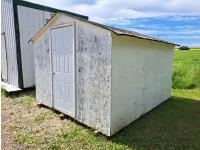 10 Ft X 11 Ft Wood Garden Shed On Skids