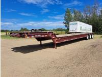 1985 Hmade 42 Ft Tri/Axle Lowboy Canter Roll