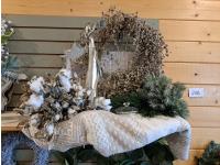 Wreath, Blanket and Angel