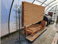 Wood Greenhouse Display