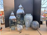 Lanterns, Solar Lights and Vases