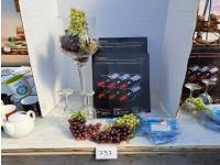 Wine Racks, Wine Cooler Bags and Faux Grapes