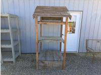 Barn Board Display Shelf