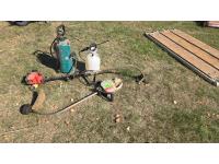 Homelite Trimmer, Craftsman Trimmer & (2) Weed Sprayers