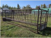 Shop Built 20 Ft Round Bale Feeder