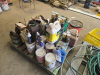 Qty of Paint, Grease & Shop Fluids