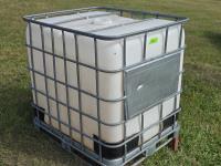 1000 Liter Caged Poly Tank