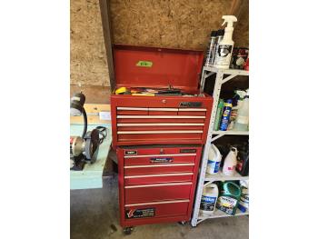 Mastercraft (2) Piece Tool Box with Contents