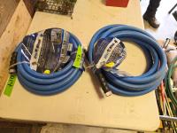 (2) 3/4 Inch X 25 Ft Garden Hoses