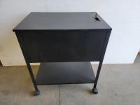 Wheeled Locking File Cabinet