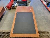 Oak Glass Jersey Displays