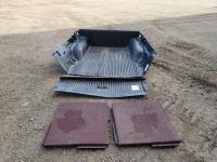 Box Liner and (2) Car Floor Mats