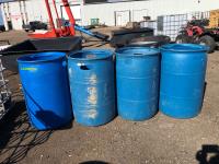 (4) Poly Barrels