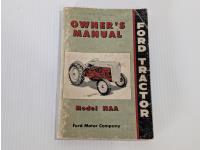 Vintage Original 1952 Ford Model NAA Tractor Owners Manual