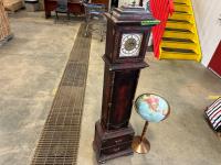 Grandfather Clock and Vintage Globe