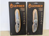 (2) Gerber Ripstop II Folding Knives