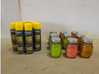 (10) Kombat Insect Repellant and (9) Citronella Candles