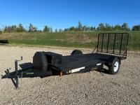 2018 Rainbow 14 Ft S/A Flat Deck Utility Trailer