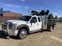 2013 Ford F550 S/A Extended Cab Picker Truck