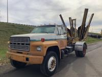 1981 Ford F600 S/A Tree Spade Truck