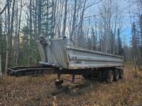 1994 Arnes 29 Ft Tri-Axle End Dump Trailer