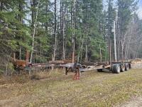 2000 Peerless 48 Ft TRI/A Hay Rack Log Trailer