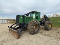 2010 John Deere 748H Grapple 4x4 Skidder