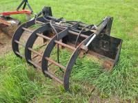 68 Inch Skid Steer Grapple Bucket