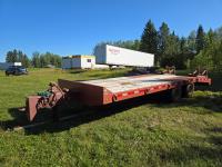 1979 Craigs Welding 24 Ft T/A Dually Flat Deck Trailer