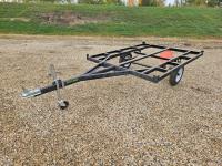 8 Ft S/A Flat Deck Utility Trailer